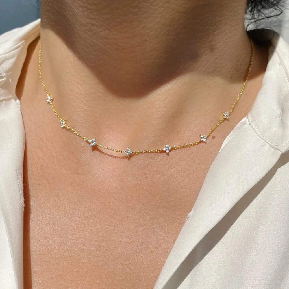 The Amara Thread Necklace