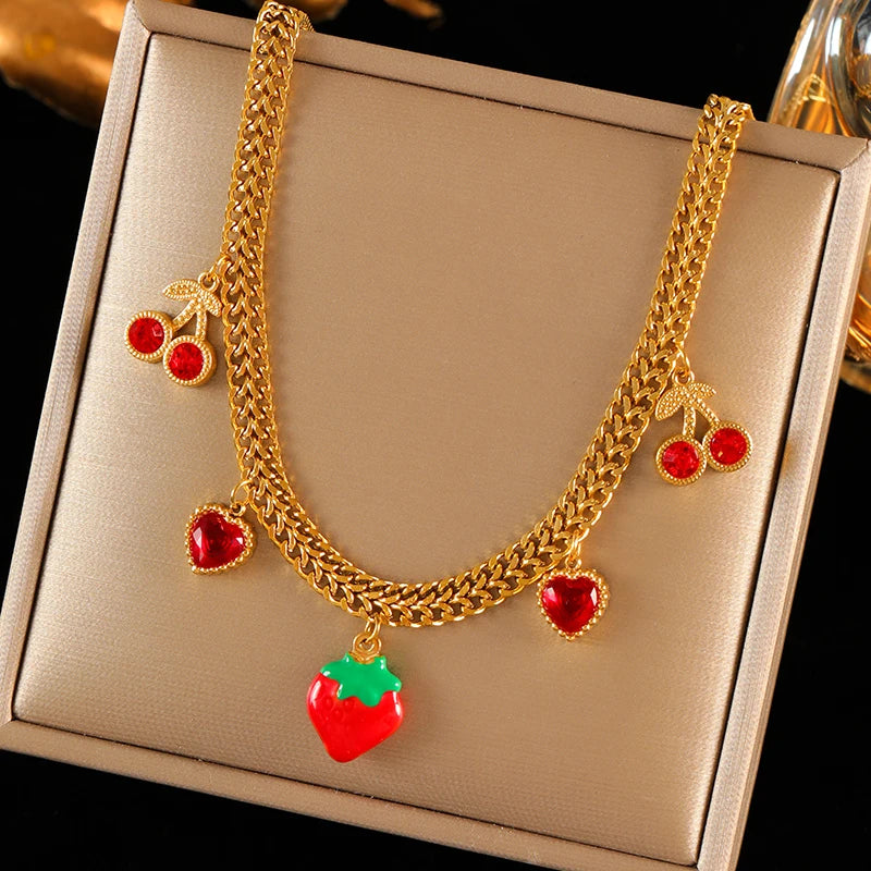 The Sweetheart Berry Necklace