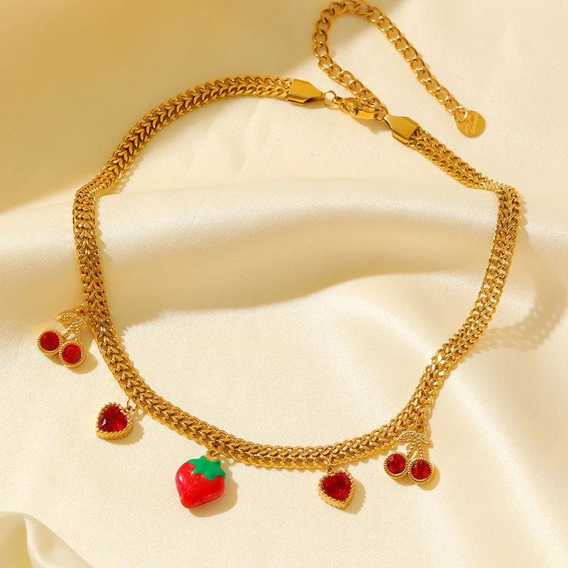 The Sweetheart Berry Necklace