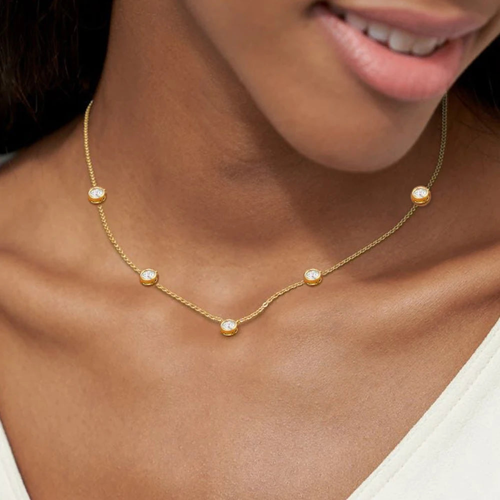 The Solene Linked Necklace