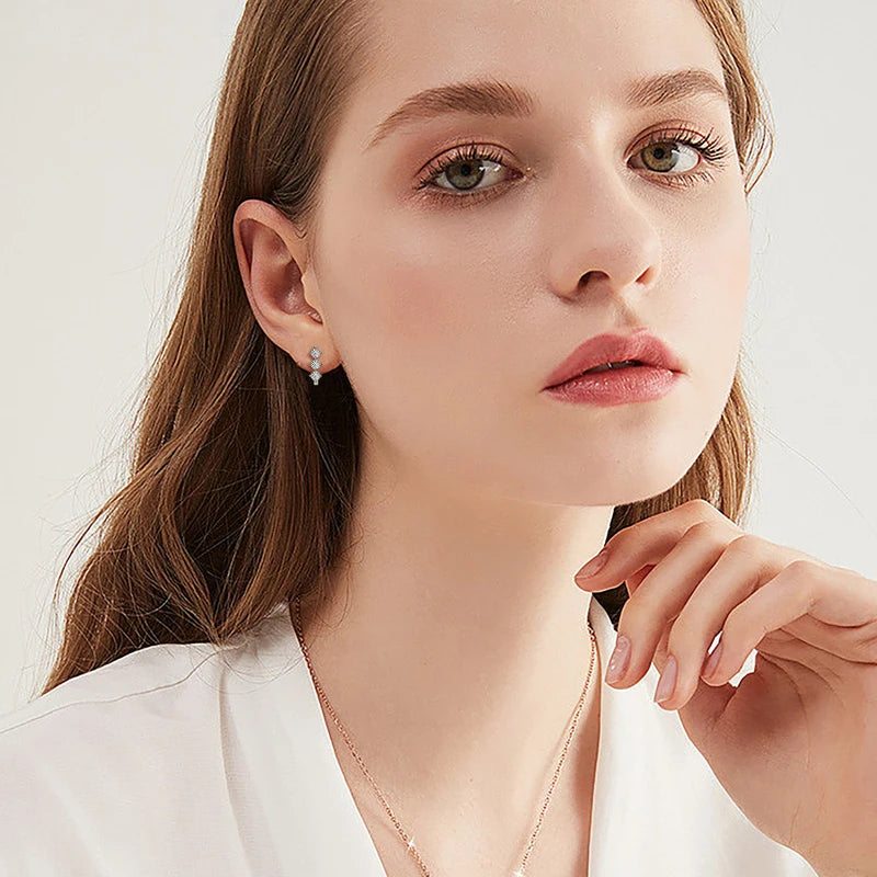 Trilune Earrings